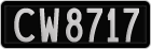 License plate of New Zealand, AB1(234)
