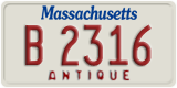 Massachusetts, Antique