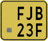 License plate of the Netherlands, Mopeds