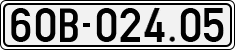 License plate of Vietnam, Cars