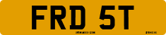 License plate of the United Kingdom, 1963 year system