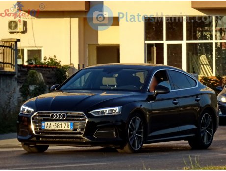 AA 581 ZR, Audi A5