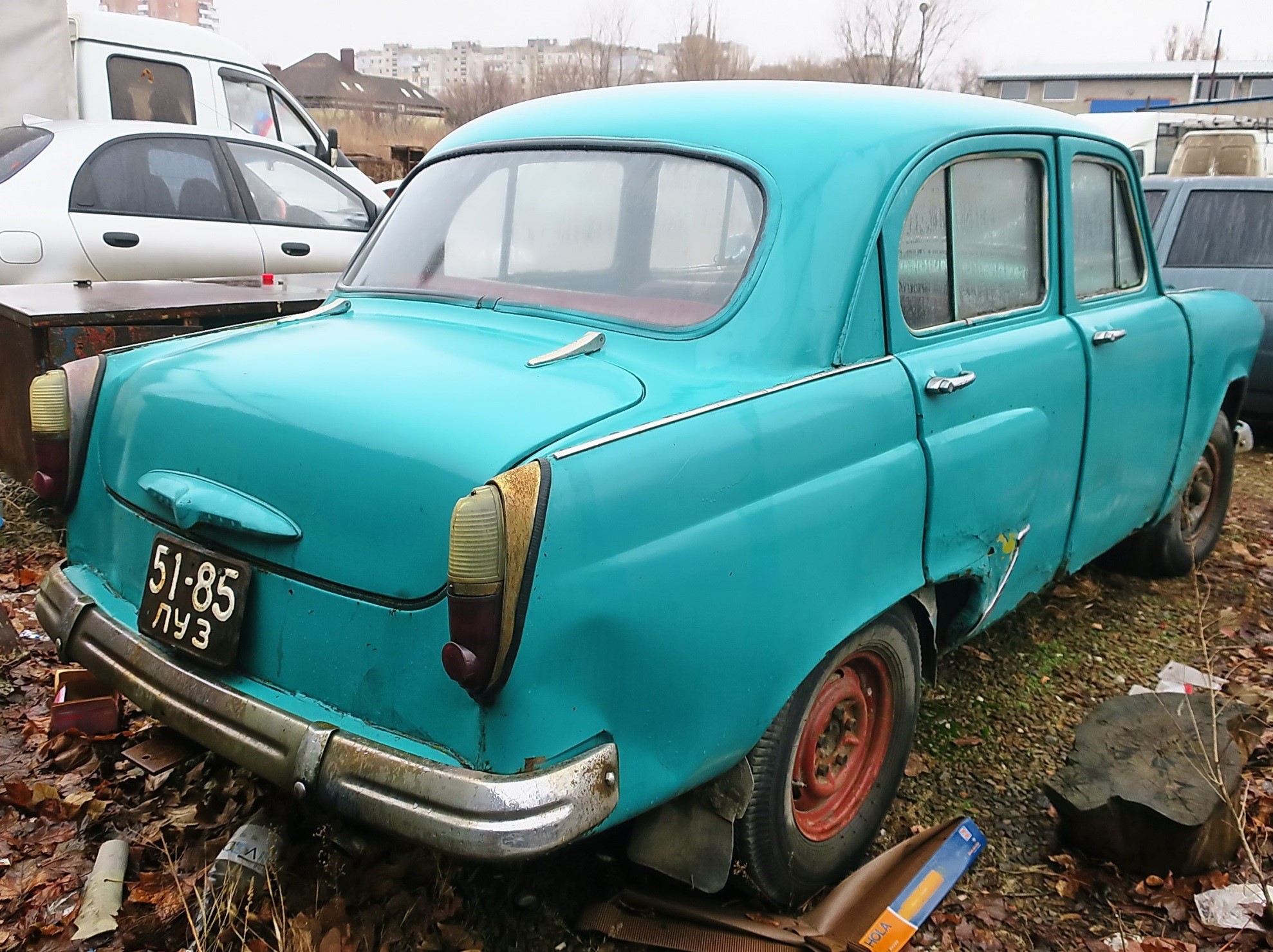 5185 ЛУЗ, Moskvich (AZLK) 402/407/403 407, 1958–1962