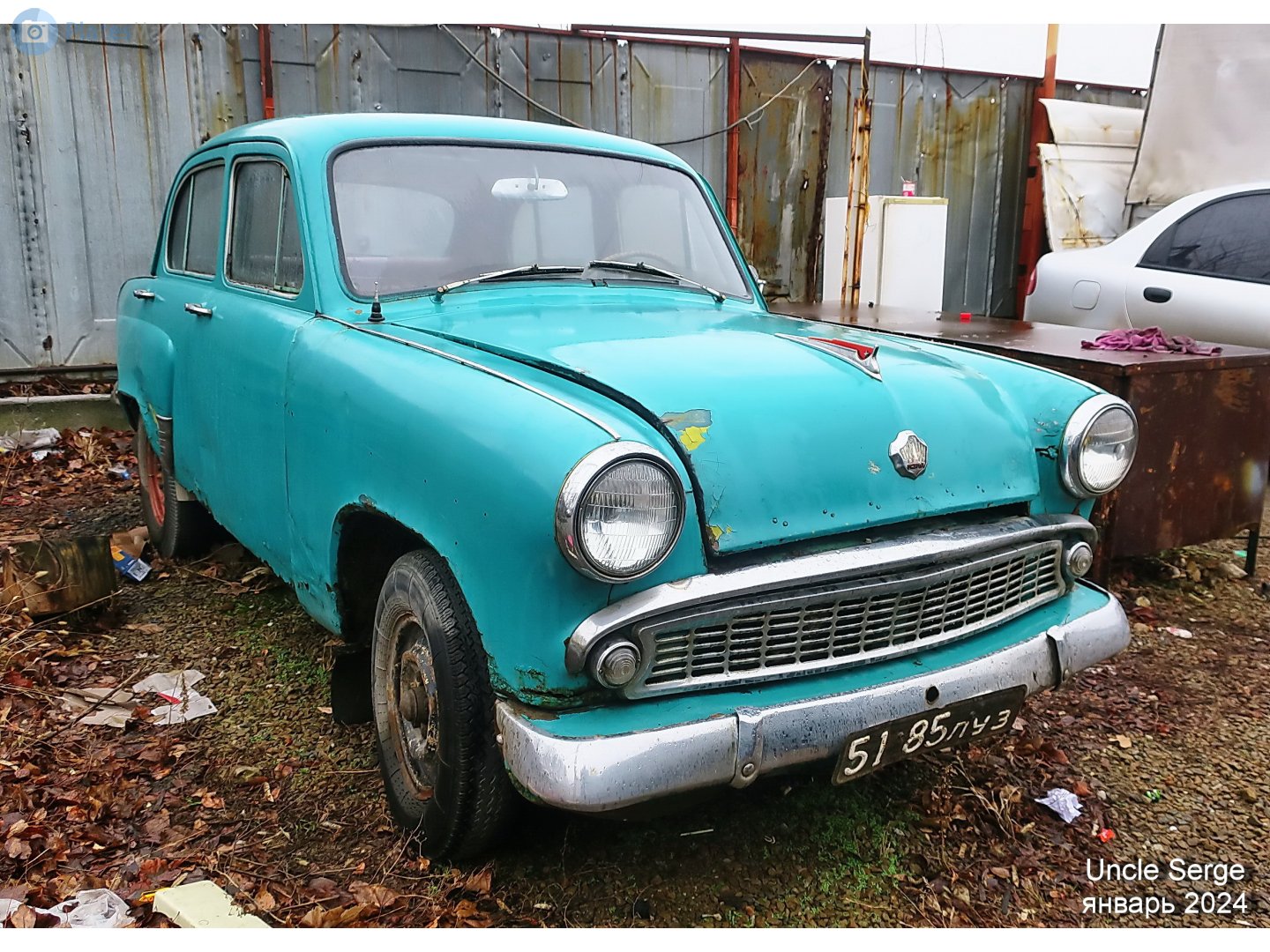 5185 ЛУЗ, Moskvich (AZLK) 402/407/403 407, 1958–1962
