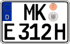 German license plate, Plates for oldtimers (type 