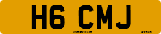 License plate of the United Kingdom, 1983 year system