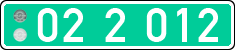 License plate of Lithuania, Diplomatic