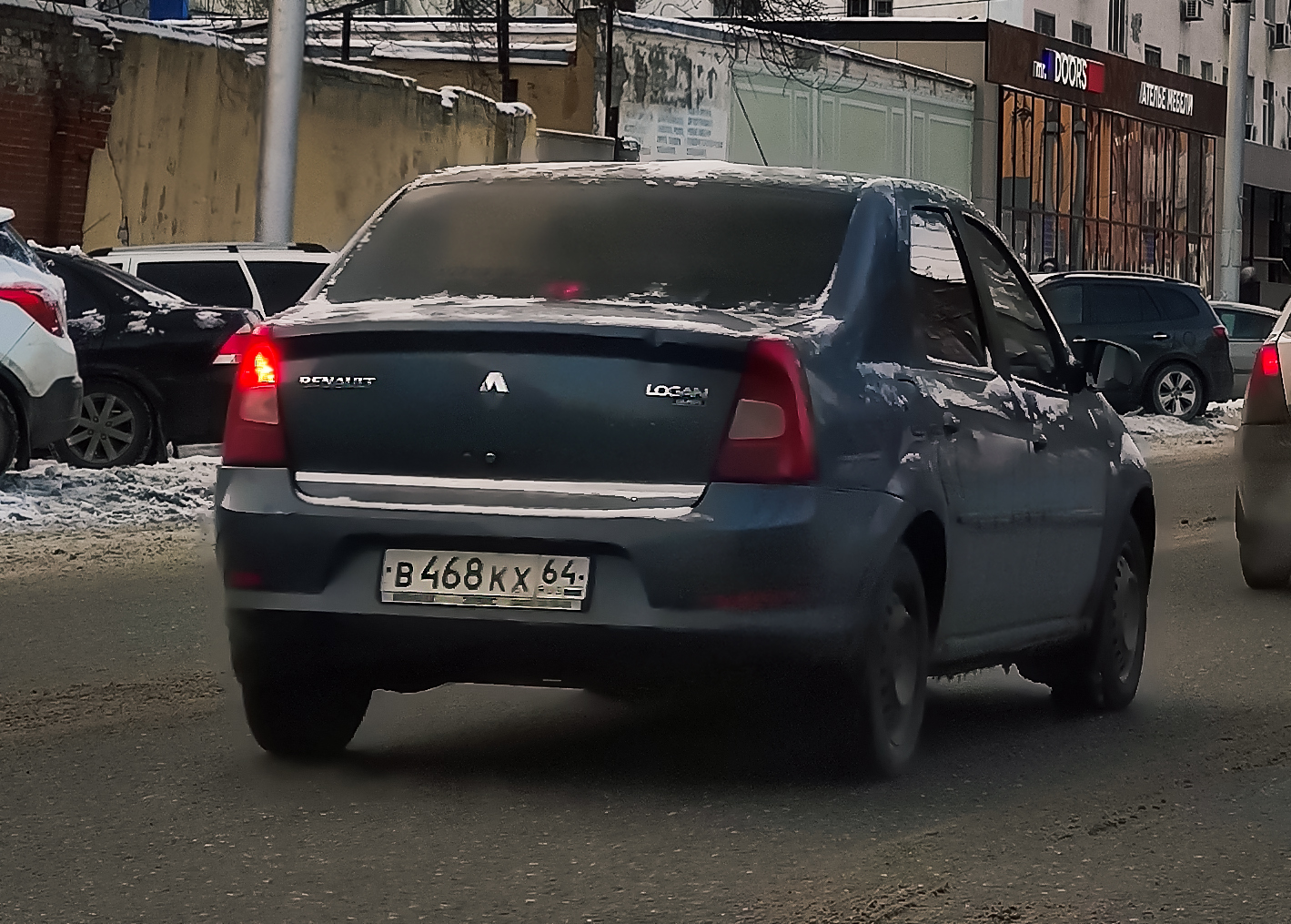 в 468 кх 64, Renault Logan 1st gen Sedan (LS0*/LS1*), facelift, 2009–2016