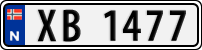 License plate of Norway, Trailers, motorcycles, special vehicles