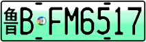 License plate of China, Electric vehicles