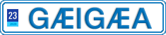 License plate of Iceland, Vanity Plates
