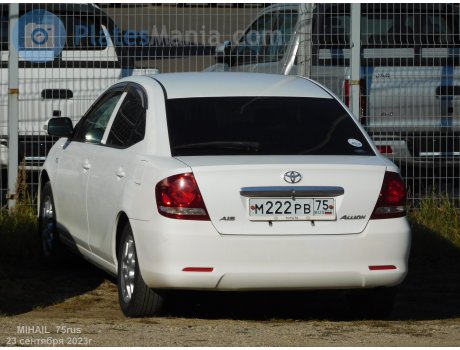 м222рв75, Toyota Allion