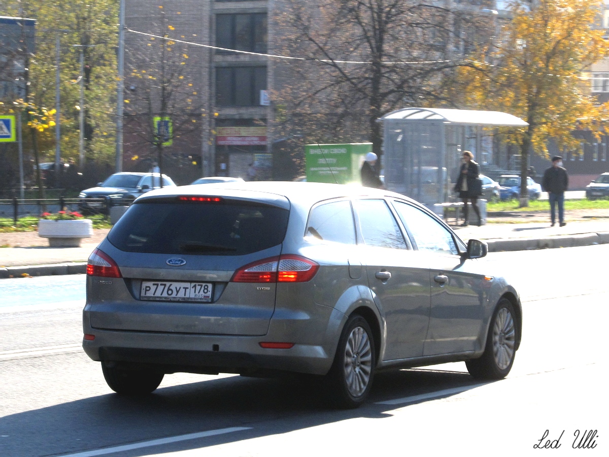 р 776 ут 178, Ford Mondeo 3rd gen Turnier Wagon (Mk4; CD345), 2007–2010