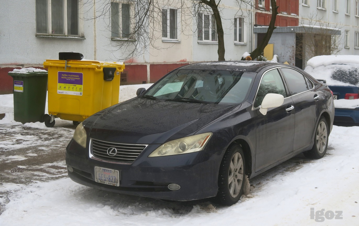 5E5-827, Lexus ES 5th gen (XV40), 2006–2012