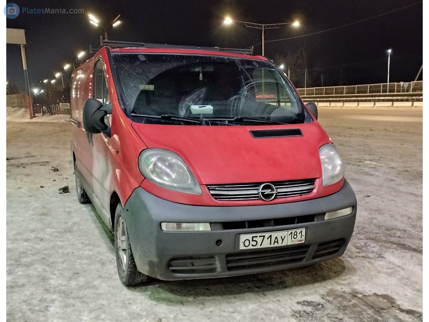 о 571 ау 181, Opel Vivaro 1st gen Van (A; X83), 2001–2014
