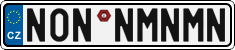 License plate of the Czech Republic, Vanity Plates