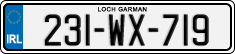 License plate of Ireland, Regular plates