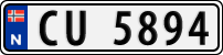 License plate of Norway, Trailers, motorcycles, special vehicles