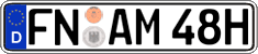 German license plate, Plates for oldtimers (type 