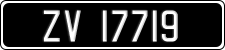 License plate of Ireland, Oldtimers