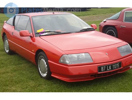 87-LK-11015, Alpine GTA