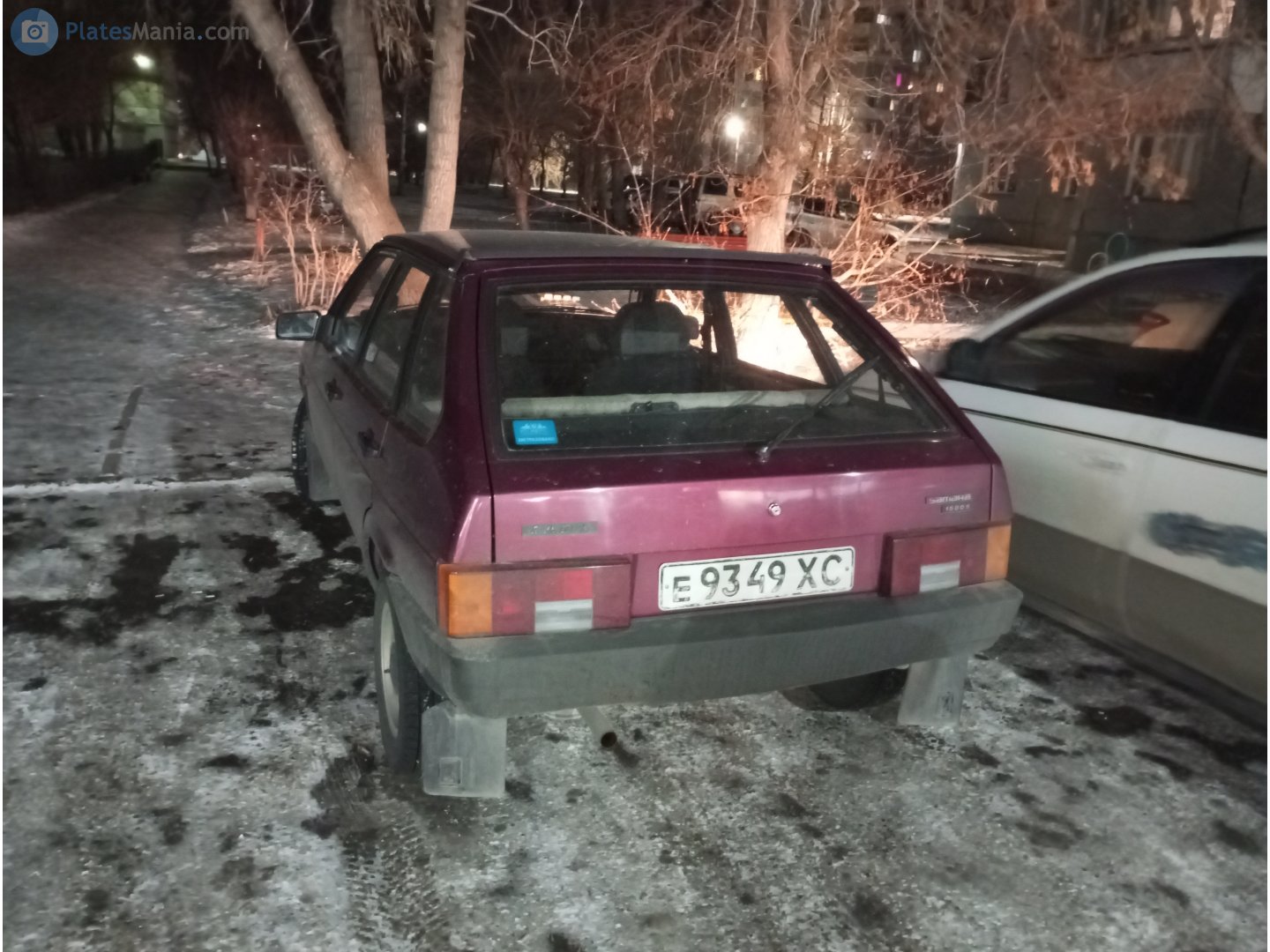 е 9349 ХС, Lada (VAZ) 2109 2109 Спутник (Samara/Forma/Sputnik), 1987–2004 (–2011 for others)