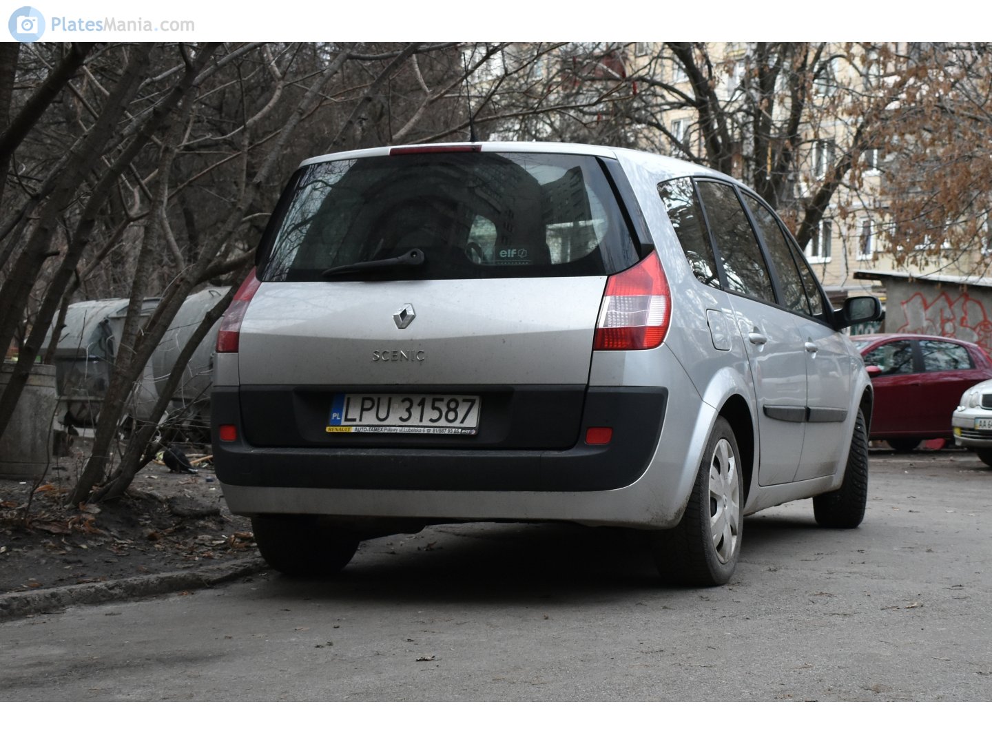 LPU 31587, Renault Scénic 2nd gen Grand (R84), 2004–2009