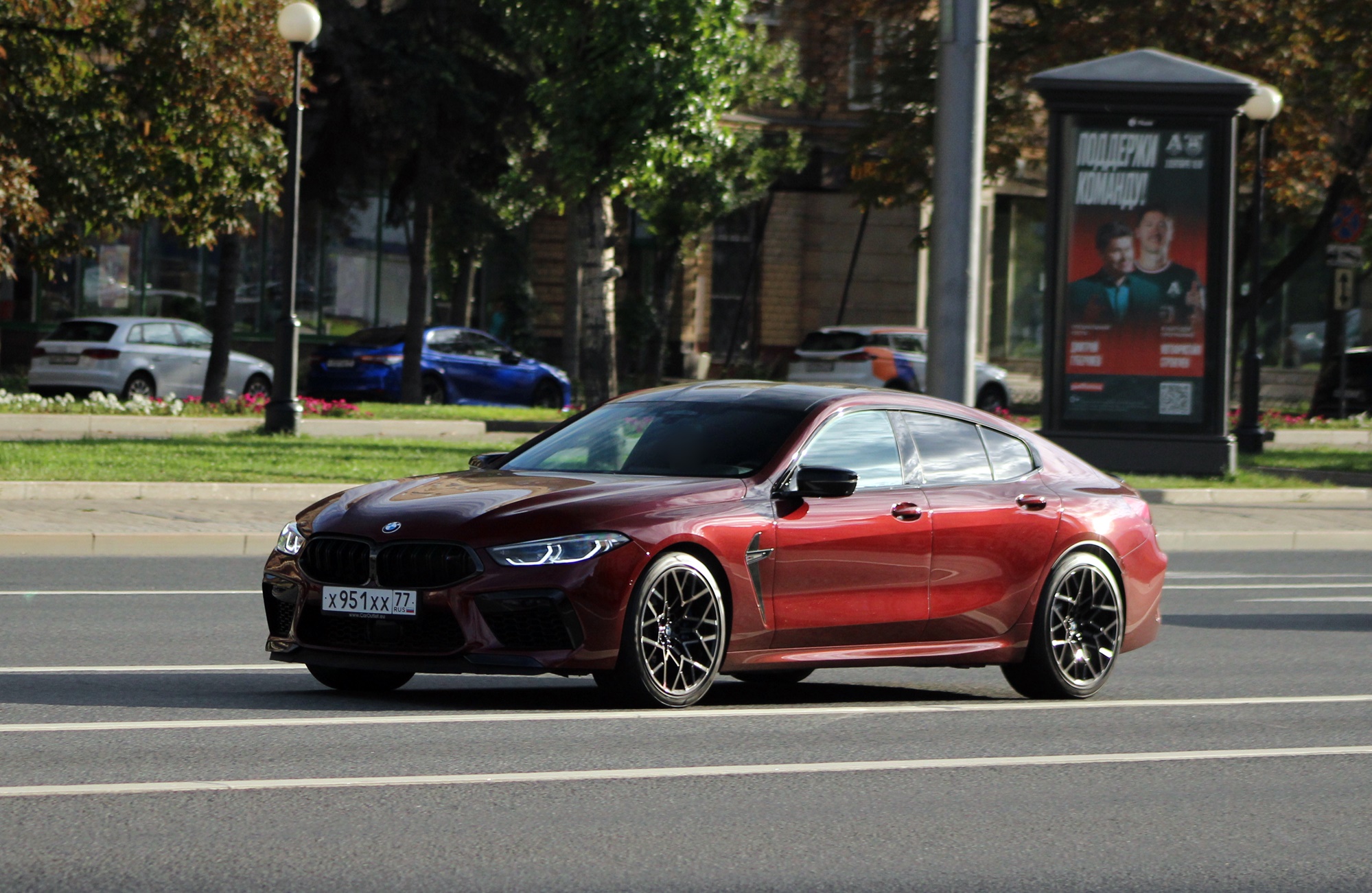 х 951 хх 77, BMW M8 1st gen Gran Coupé (F93), 2019–