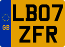 License plate of the United Kingdom, 2001 year system