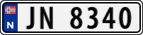 License plate of Norway, Trailers, motorcycles, special vehicles