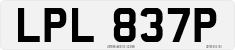 License plate of the United Kingdom, 1963 year system
