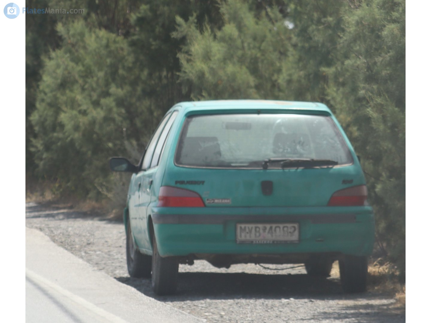 MYB-4082, Peugeot 106 1st gen 5-door Hatch (1C), facelift, 1996–2003