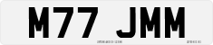License plate of the United Kingdom, 1983 year system