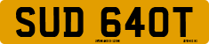 License plate of the United Kingdom, 1963 year system