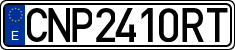 License plates of Spain, Official and military plates