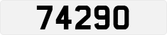 License plate of Guernsey, Regular plates