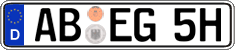 German license plate, Plates for oldtimers (type 