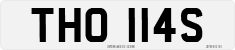 License plate of the United Kingdom, 1963 year system