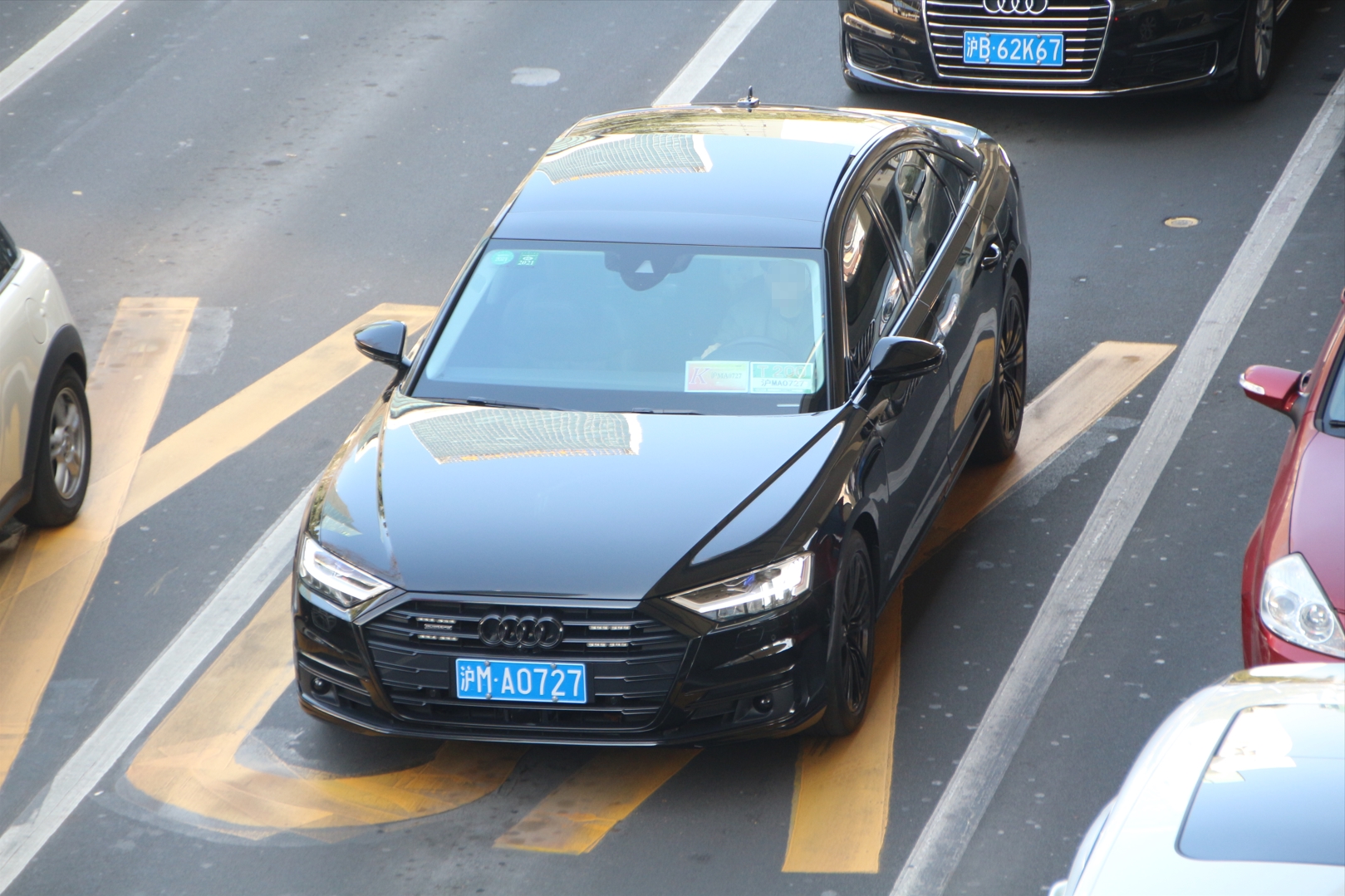 沪M·A0727, Audi A8 4th gen (D5/4N2/4N8), 2017–