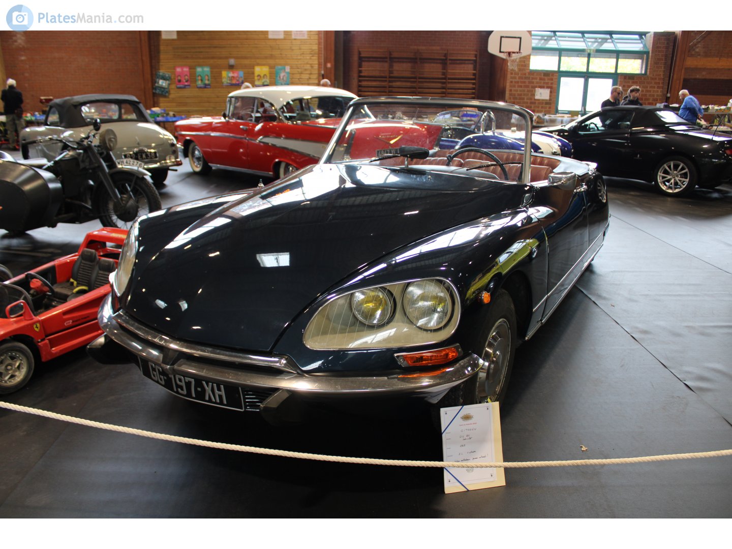 GG-197-XH, Citroёn DS/ID 1st gen ID Cabrio (19/20/21), 1957–1970