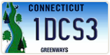Connecticut, Specialty plates (1ABC2)