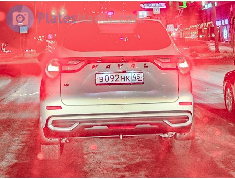в092нк45, Haval M6