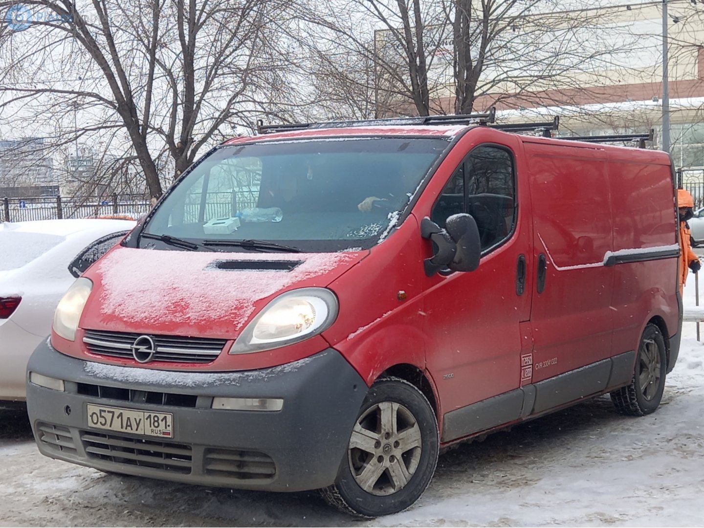 о 571 ау 181, Opel Vivaro 1st gen Van (A; X83), 2001–2014