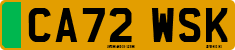 License plate of the United Kingdom, 2001 year system