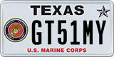 Texas, Specialty plates (GA12BC)
