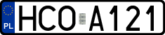 License plates of Poland, Authorities