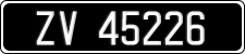 License plate of Ireland, Oldtimers
