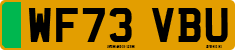 License plate of the United Kingdom, 2001 year system