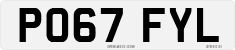 License plate of the United Kingdom, 2001 year system