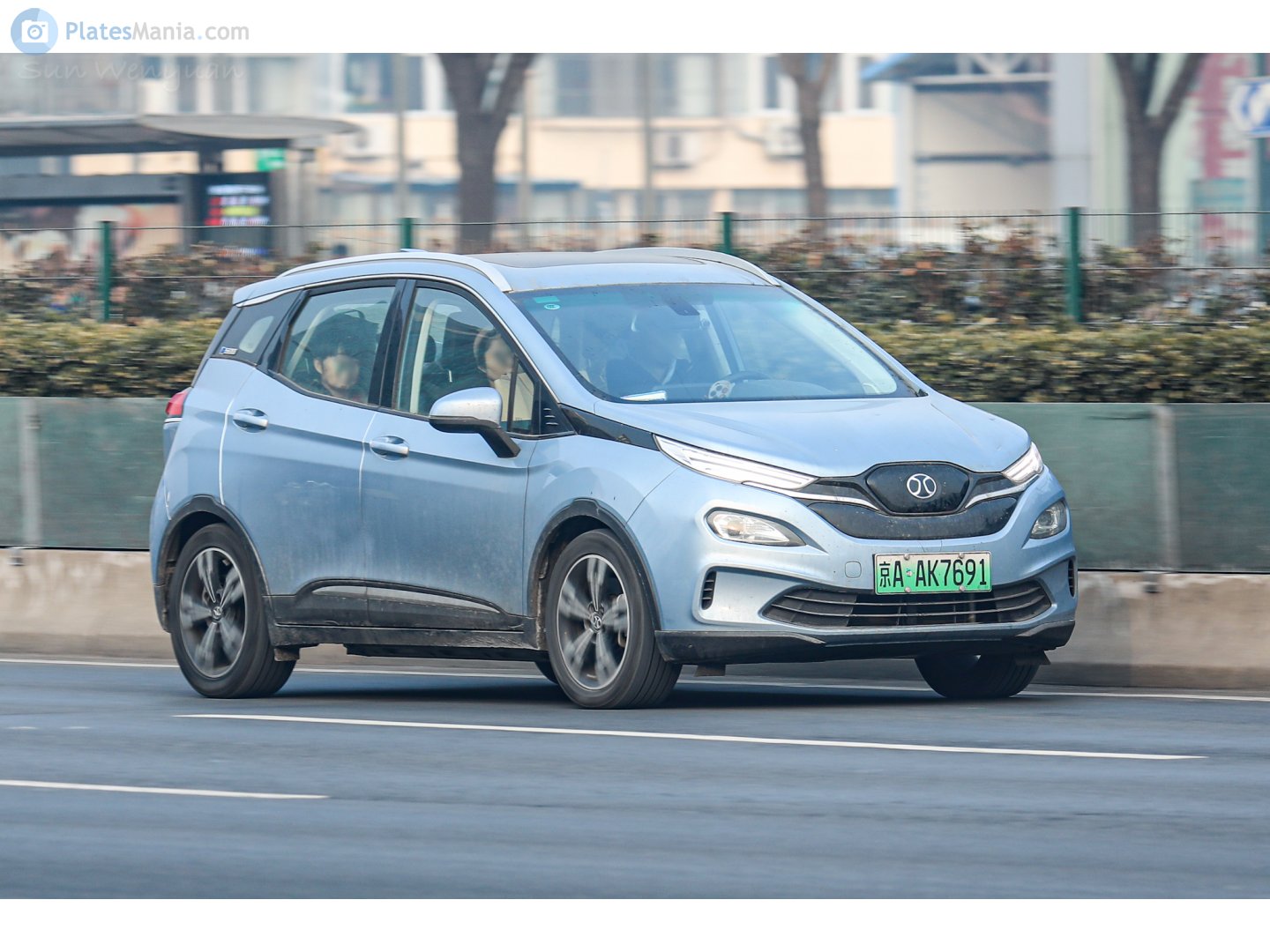 京A·AK7691, BAIC Beijing EX3 